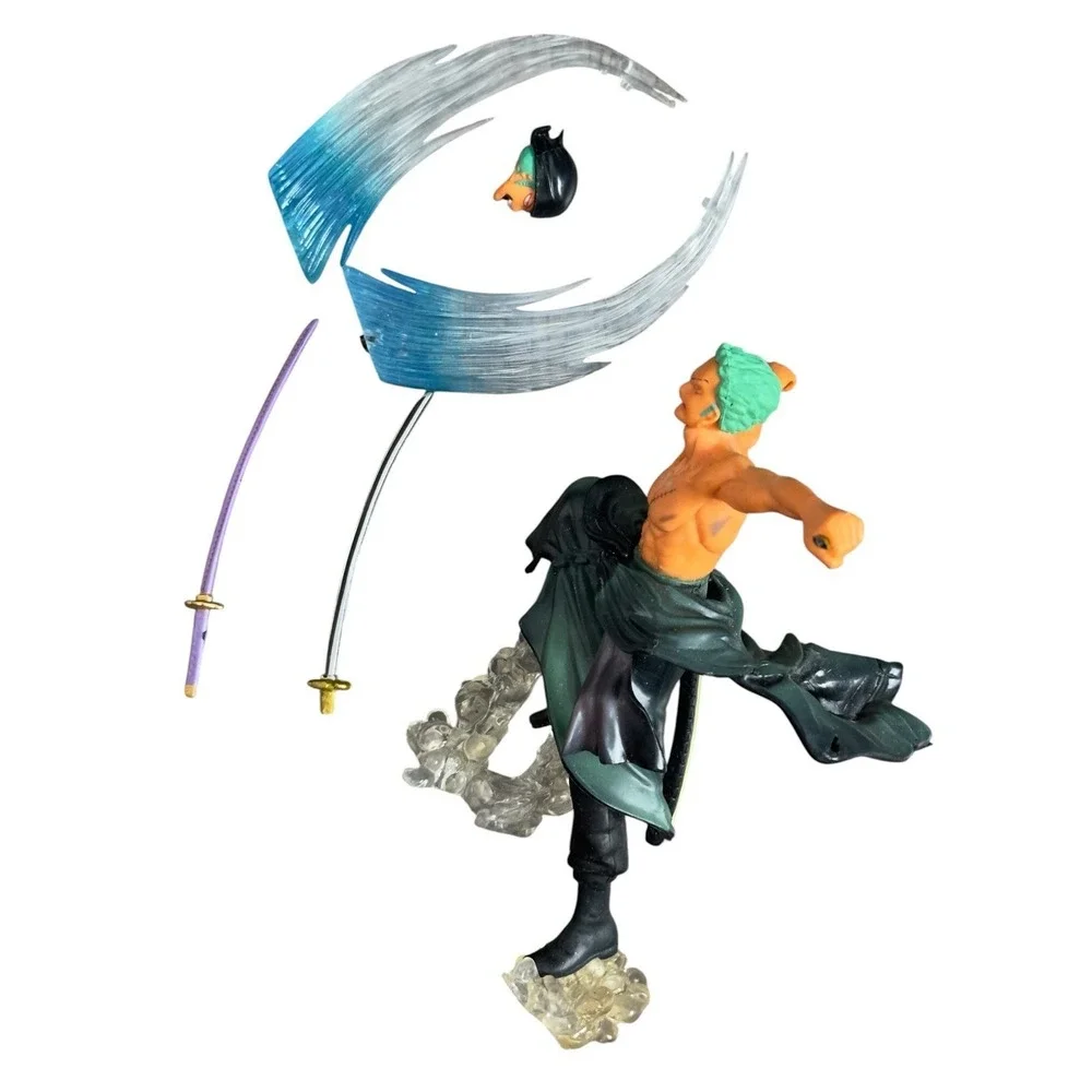 Anime One Piece Roronoa Zoro PVC Action Figure Statue‎ Doll Collection READ